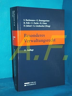 Seller image for Besonderes Verwaltungsrecht : Lehrbuch for sale by Antiquarische Fundgrube e.U.