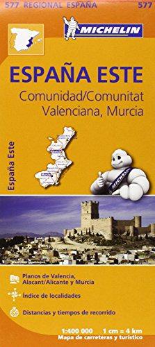 Imagen del vendedor de Comunidad Valenciana, Murcia - Michelin Regional Map 577: Map (Michelin Regional Maps, 577) a la venta por WeBuyBooks