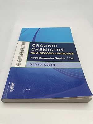 Image du vendeur pour Organic Chemistry As a Second Language, 3e: First Semester Topics mis en vente par thebookforest.com