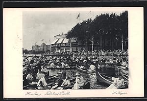 Ansichtskarte Hamburg, 31. Deutscher Philatelistentag und Postwertzeichen-Ausstellung 1925, Fährh...