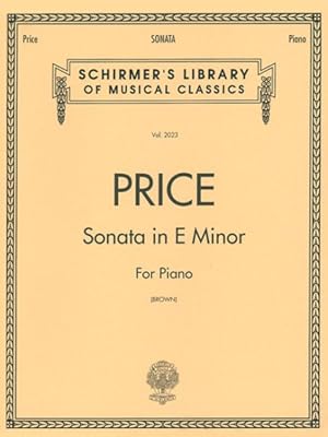 Seller image for Sonata in E Minor for sale by GreatBookPrices