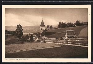 Ansichtskarte Sattel, Letziturm am Morgarten