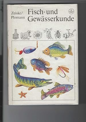 Bild des Verkufers fr Fisch- und Gewsserkunde. Ein Nachschlagewerk fr Angelsportler. Mit zahlreichen Zeichnungen und vier farbigen Tafeln. zum Verkauf von Antiquariat Frank Dahms