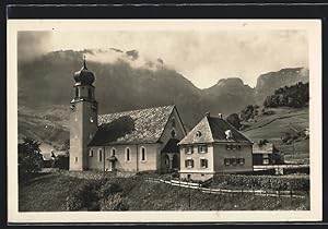 Ansichtskarte Schwende-Weissbad, Kirche im Sonnenschein