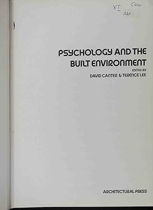 Bild des Verkufers fr Psychology and the Built Environment zum Verkauf von books4less (Versandantiquariat Petra Gros GmbH & Co. KG)