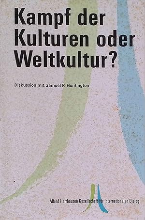 Bild des Verkufers fr Kampf der Kulturen oder Weltkultur? zum Verkauf von books4less (Versandantiquariat Petra Gros GmbH & Co. KG)