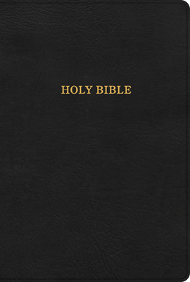 Immagine del venditore per KJV Large Print Thinline Bible, Black Leathertouch (Leather / Fine Binding) venduto da BargainBookStores