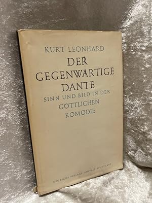 Immagine del venditore per Der gegenwrtige Dante - Sinn und Bild in der Gttlichen Komdie venduto da Antiquariat Jochen Mohr -Books and Mohr-