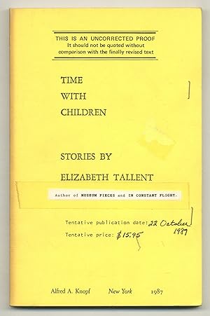 Imagen del vendedor de Time with Children a la venta por Between the Covers-Rare Books, Inc. ABAA