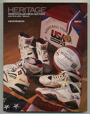 [Auction Catalog]: Sports Collectibles Auction: Memorabilia. May 12-14, 2016. Dallas