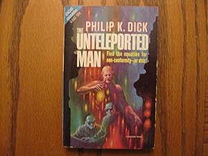 Image du vendeur pour Ace Double Papberback: The Unteleported Manr (PKD True First Edition) DOS The Mind Monsters mis en vente par Clarkean Books