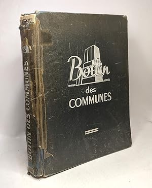 Seller image for Bottin des communes 1955 for sale by crealivres