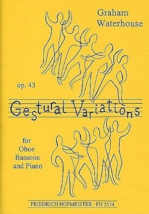 Bild des Verkufers fr Gestural Variations op.43 for oboe,bassoon and piano zum Verkauf von AHA-BUCH GmbH