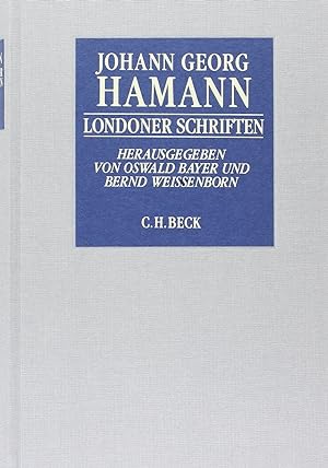 Bild des Verkufers fr Londoner Schriften: Historisch-kritische Ausgabe zum Verkauf von PlanetderBuecher