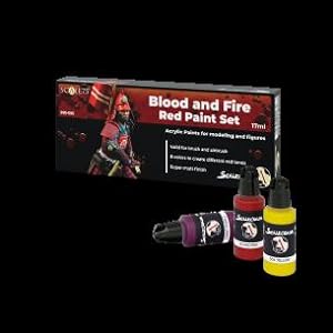 BLOOD and FIRE SCALECOLOR Paint Set