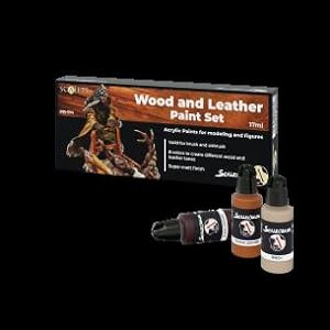 WOOD and LEATHER SCALECOLOR Paint Set