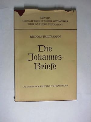 Kritisch-exegetischer Kommentar über das Neue Testament; Teil: Abt. 14., Die drei Johannesbriefe....