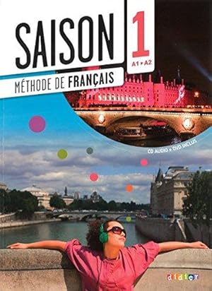 Image du vendeur pour Saison: Livre de l'eleve (A1-A2) + CD + DVD mis en vente par WeBuyBooks