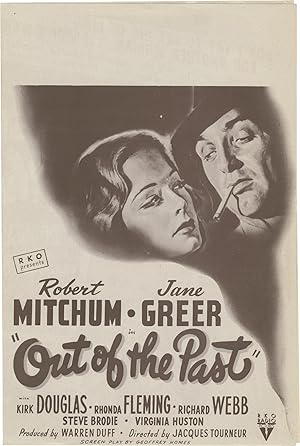 Seller image for Out of the Past (Original herald for the 1947 film noir) for sale by Royal Books, Inc., ABAA