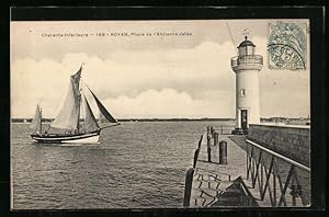 Ansichtskarte Royan, Phare de l`Ancienne Jetée, Leuchtturm