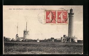 Ansichtskarte Ile d`Oléron, Phare et Sémaphore de Chassiron