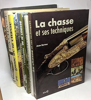 8 livres sur la chasse: La chasse silencieuse + Points de vues et contrastes de la chasse + Guide...