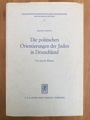 Image du vendeur pour DIE POLITISCHEN ORIENTIERUNGEN DER JUDEN IN DEUTSCHLAND mis en vente par Happyfish Books