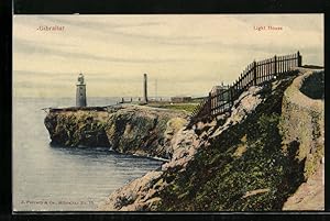 Ansichtskarte Gibraltar, Light House, Leuchtturm