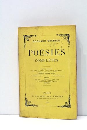 Seller image for Posies compltes. for sale by ltimo Captulo S.L.