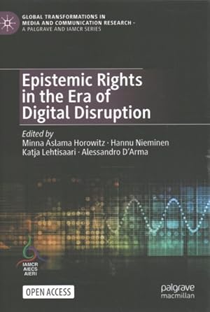 Seller image for Epistemic Rights in the Era of Digital Disruption for sale by GreatBookPricesUK