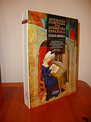 Imagen del vendedor de ANTOLOGIA COMENTADA DE LA LITERATURA ESPAOLA. EDAD MEDIA (CASTALIA) a la venta por Libropesa