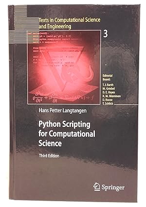 Python scripting for computational science. With 62 figures. Third edition.