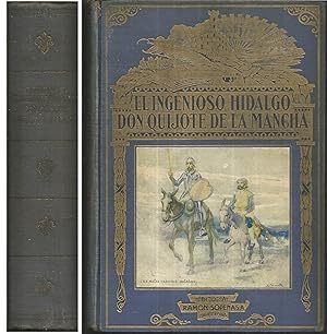 Imagen del vendedor de EL INGENIOSO HIDALGO DON QUIJOTE DE LA MANCHA. a la venta por CALLE 59  Libros