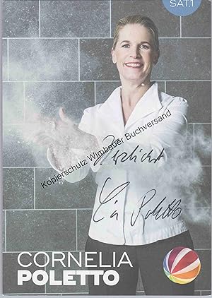 Original Autogramm Cornelia Poletto /// Autograph signiert signed signee