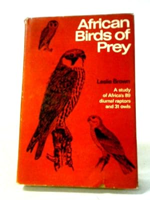 Seller image for African Birds of Prey for sale by World of Rare Books