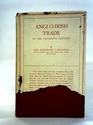 Seller image for Anglo-Irish Trade in the Sixteenth Century for sale by World of Rare Books