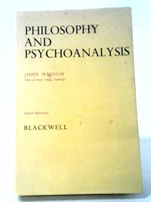 Bild des Verkufers fr Philosophy and Psycho-Analysis zum Verkauf von World of Rare Books