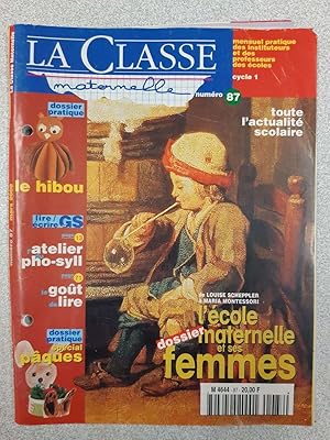 Revue La classe maternelle n° 87