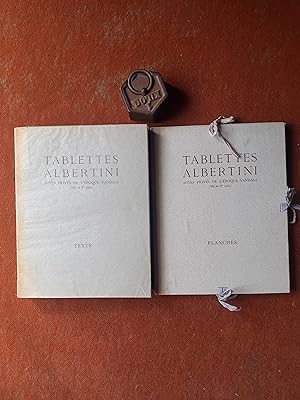 Tablettes Albertini - Actes privés de l'époque vandale (fin du Ve siècle). Volume 1 - Texte - Vol...