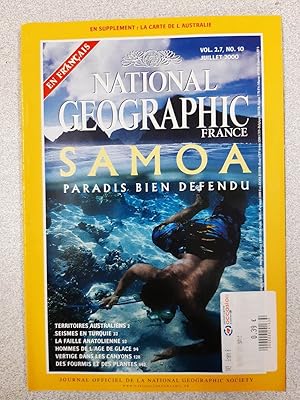 Revue National Geographic vol 2.7 n° 10