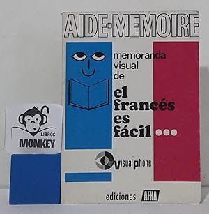 Immagine del venditore per Memoranda visual de el francs es fcil. Aide-Memoire. Visualphone venduto da MONKEY LIBROS