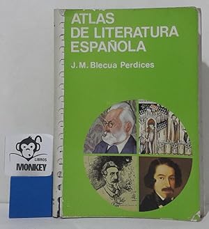 Imagen del vendedor de Atlas de la Literatura espaola a la venta por MONKEY LIBROS