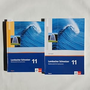 Bild des Verkufers fr Lambacher Schweizer - Mathematik fr Gymnasien (Bayern) Teil: 11 [Hauptbd.] + Lsungen (2 BCHER) zum Verkauf von Gebrauchtbcherlogistik  H.J. Lauterbach