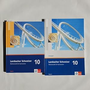 Bild des Verkufers fr Lambacher Schweizer - Mathematik fr Gymnasien (Bayern) Teil: 10 [Hauptbd.] + Lsungen (2 BCHER) zum Verkauf von Gebrauchtbcherlogistik  H.J. Lauterbach