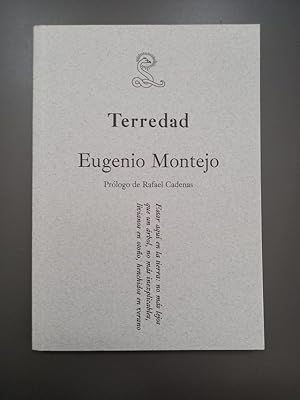Immagine del venditore per Terredad.- Montejo, Eugenio. venduto da MUNDUS LIBRI- ANA FORTES