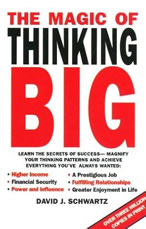 Seller image for The Magic of Thinking Big for sale by WeBuyBooks