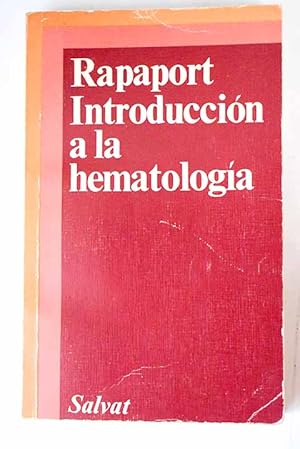Imagen del vendedor de Introduccin a la hematologa a la venta por Alcan Libros