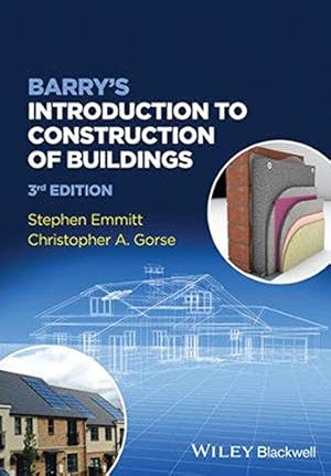 Seller image for Barrys Introduction to Construction of Buildings for sale by WeBuyBooks