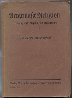 Imagen del vendedor de Artgeme Religion. Ursprung und Wesen des Christentums. a la venta por Antiquariat Neue Kritik