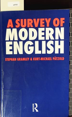 Immagine del venditore per A survey of modern English. venduto da Antiquariat Bookfarm